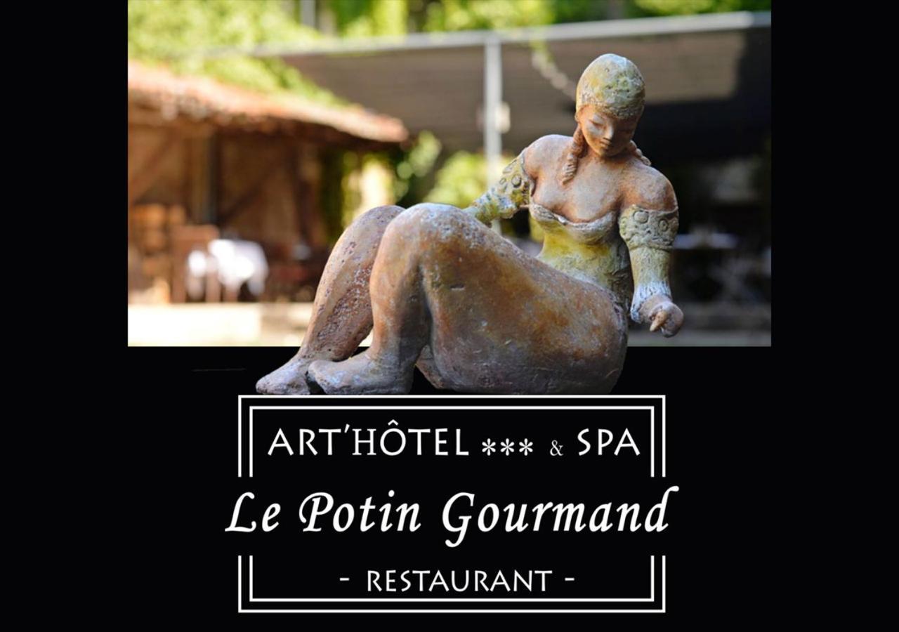 Art'Hotel & Spa Le Potin Gourmand Cluny Exterior foto